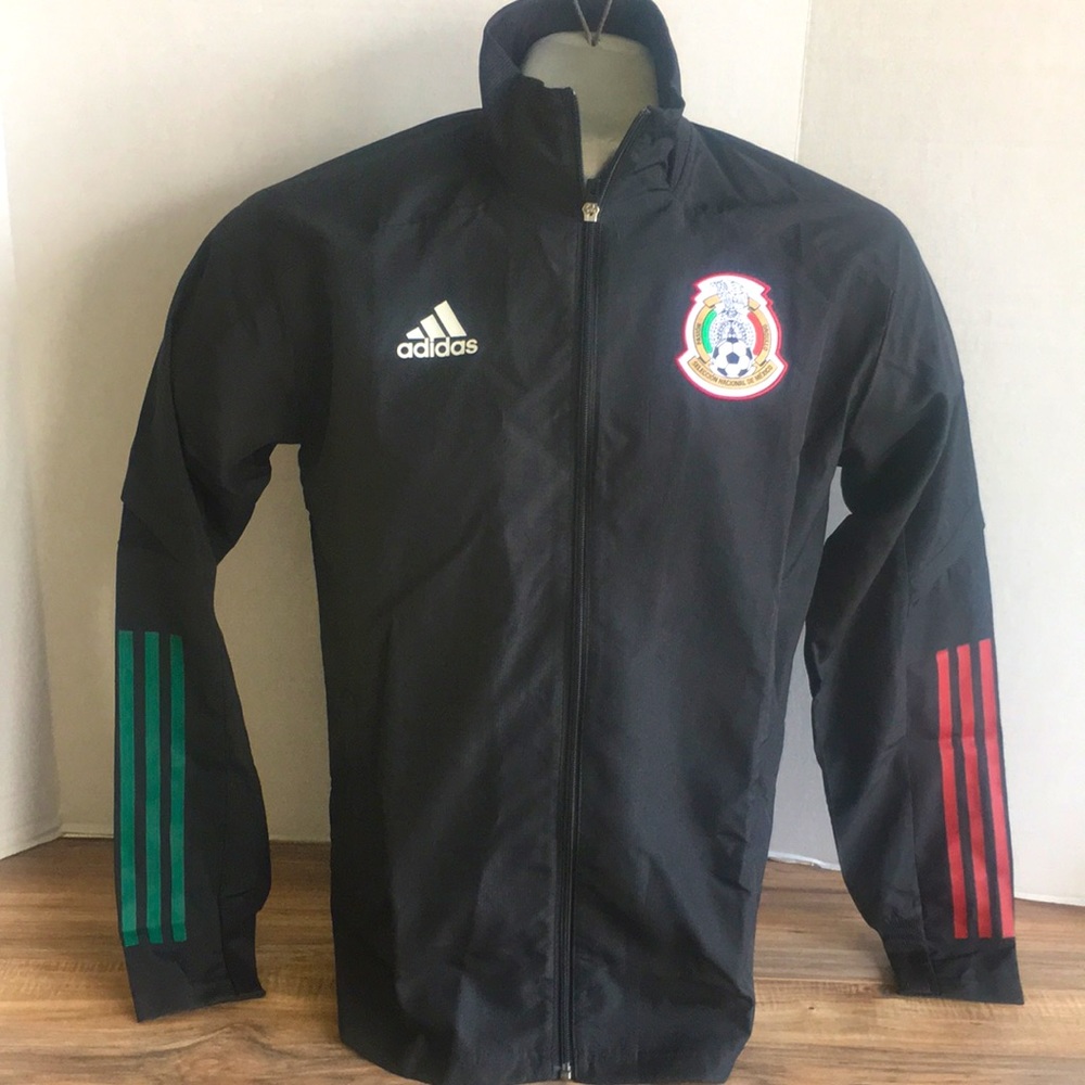 NWT Adidas Men's Mexico Presentation Jacket  Black